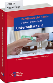 Familienrecht heute Unterhaltsrecht